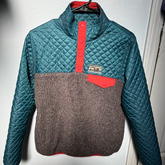 Patagonia Sweaters - Patagonia mixed snap t pullover